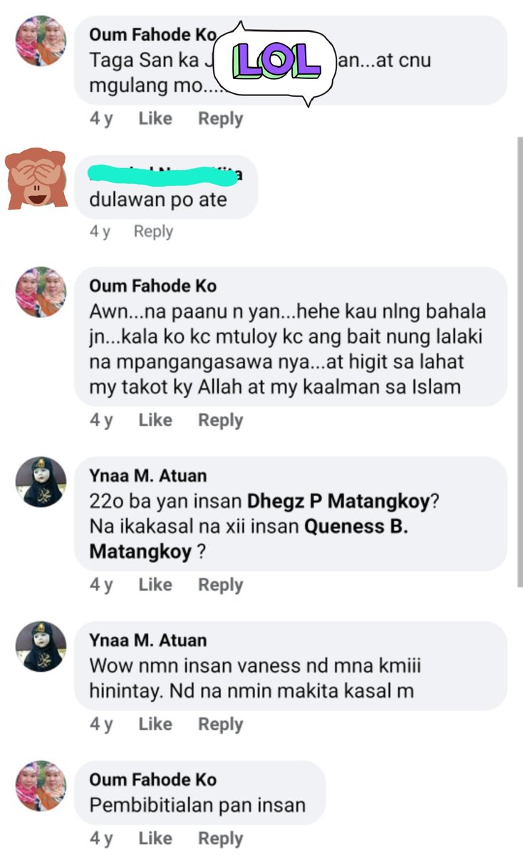 nessmclnas's tweet photo. Ito ung dahilan kung bat ko tinakasan ung unang enggageko😥, may mga ganto plang comments sa dati kong post. 4 years ago. Tapos ung isang pinaglaban ako kuno😂,  hahahaha tae💩 https://t.co/23UYpvhwOR