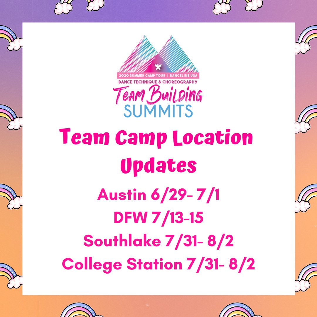 DancelineUSA's tweet photo. RISE Tour Update: Hotel camp dates have been updated!! We cannot wait to dance with you! π―ββοΈπ¦ #dancelineusa #butterflytribe https://t.co/LchP2AgiiD