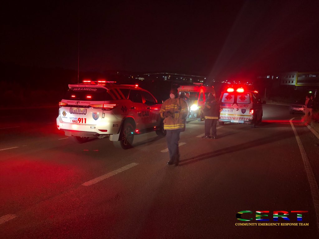 Man sustained moderate in a motorcycle collision on Olievenhoutbosh rd near Eco-Park near Centurion. <a href="/Netcare911_sa/">NETCARE 911</a> <a href="/CityTshwane/">City of Tshwane</a>