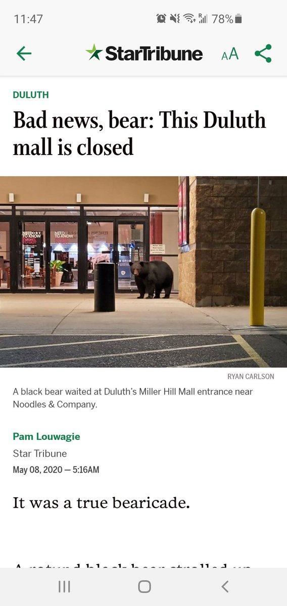 DrewHarkman's tweet photo. .@thepressboxpod My nomination for the strained pun headline, bonus points for the excellent lede.

Great job @pamlouwagie 👏👏👏 https://t.co/UuZqOjvhdw