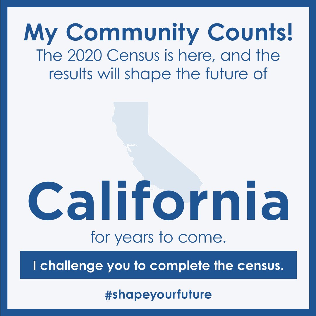 DestinyC_1999's tweet photo. Being counted in the #2020Census means having a voice in our government, claiming your community’s fair share of federal money, and safely resisting exclusion. You matter, your community matters, get counted today! #WeCountLB #WeCountLA https://t.co/LRtCQroP5y