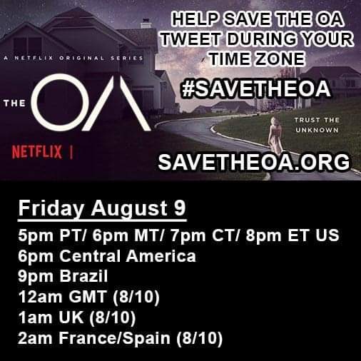 Our first twitter event to make  #SaveTheOA TT.