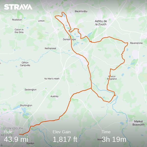 A great day to make the most of the Bank Holiday, the great weather and the bike 👍👍
strava.app.link/8aJsyH1gk6