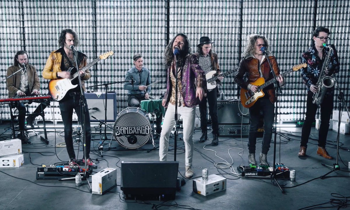 bombargo's tweet photo. Brand new video and tune from our Orignal 16 Brewery Sessions!! WATCH HERE: https://t.co/BocGrf83Do https://t.co/GMDNNHo441