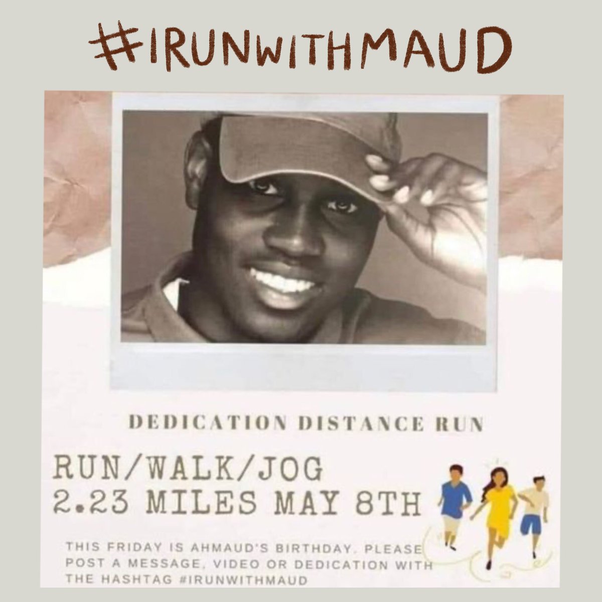 #IRunwithAhmaud