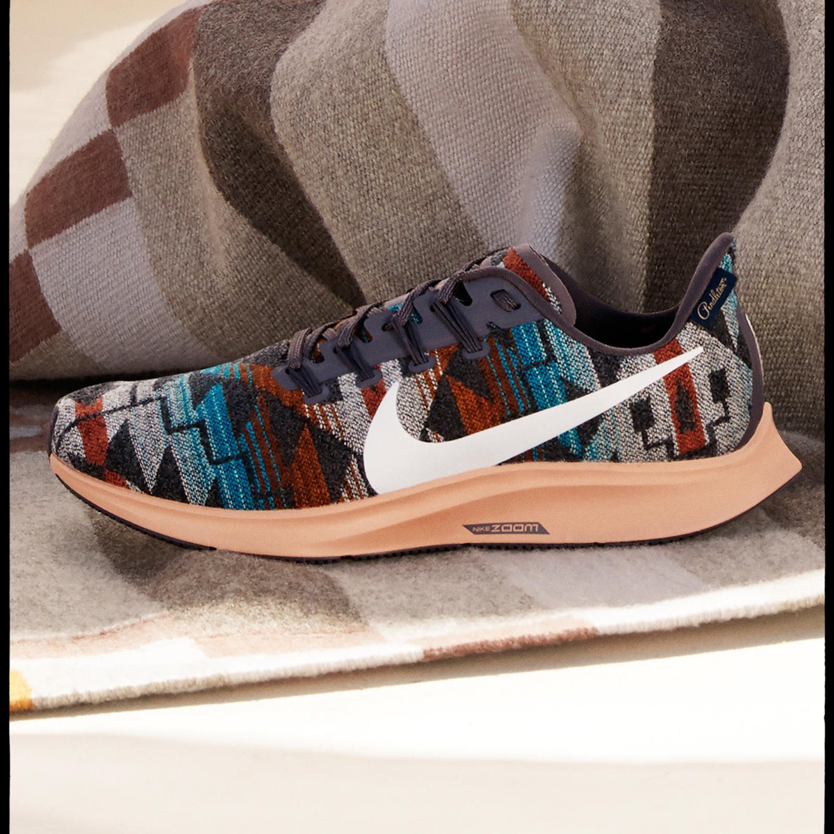 nike air zoom pegasus 36 n7 pendleton unisex running shoe