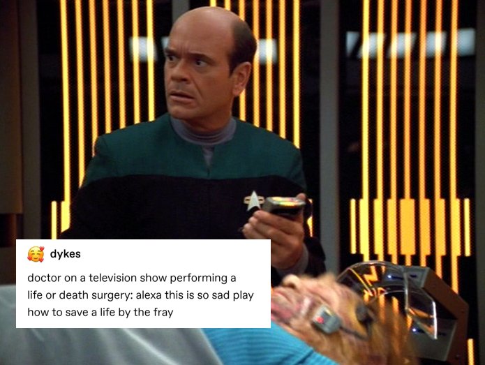 star trek: voyager characters as some of my favorite tumblr text posts