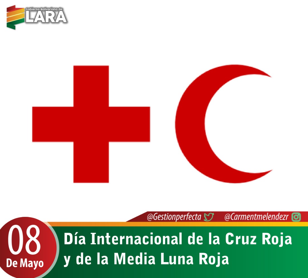 #08May Se celebra el Día Internacional de la Cruz Roja y de la Media Luna Roja. Cuentan con una misión exclusivamente humanitaria, proteger la vida y la dignidad de las víctimas de los conflictos armados. Mi reconocimiento a este gran equipo. #VenezuelaFuerzaDePaz