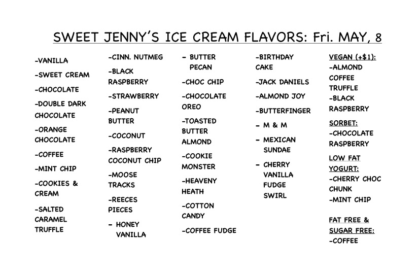 _SweetJennys's tweet photo. Retweet for a chance to win a free pint of our handmade, small batch, artisan ice cream. https://t.co/gBagd1iiNn