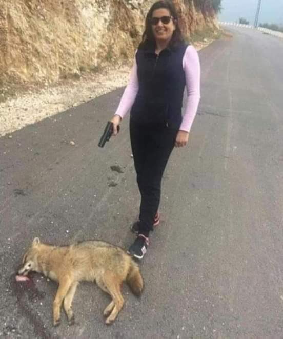 Ķöpeğe sıkıp başında poz veren bu 
psikopat kadının bulunması için lutfen RT..Daha önce 3 manyağı tutuklattık sıra bunda...