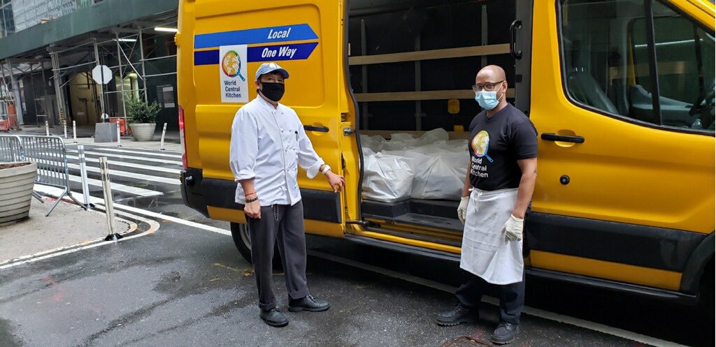LeBernardinNY's tweet image. Friday May 8th: Baked Cod, White Wine Sauce, Green Beans &amp;amp; Couscous Salad ... 400 meals on their way to frontline healthcare professionals thanks to @WCKitchen ... special thanks to @CityHarvest for the fresh produce 🙏🏼 #ChefsforAmerica #wearecityharvest
