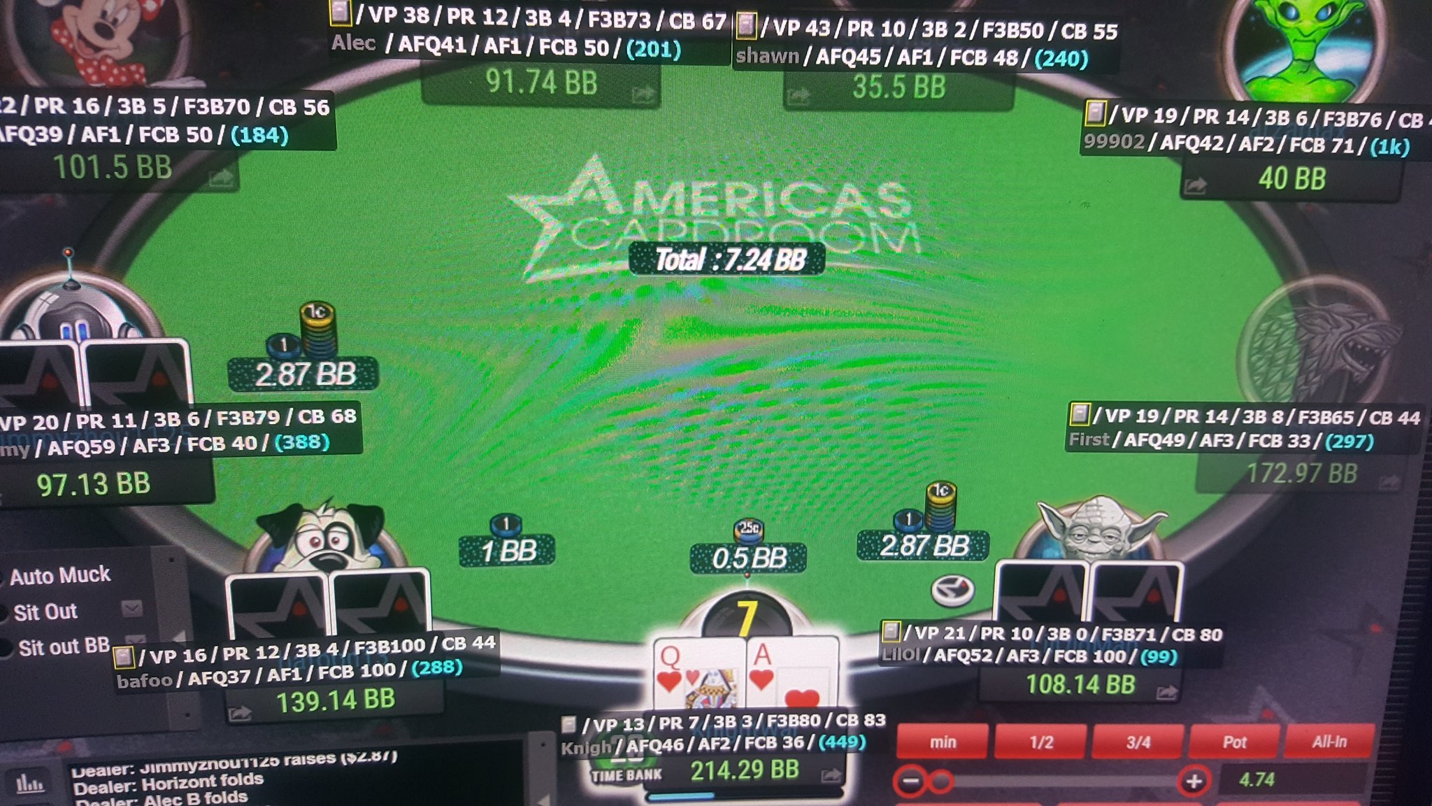 MC on Twitter "Cash games are good on ACR. Won 11 of last 12 days. Get
