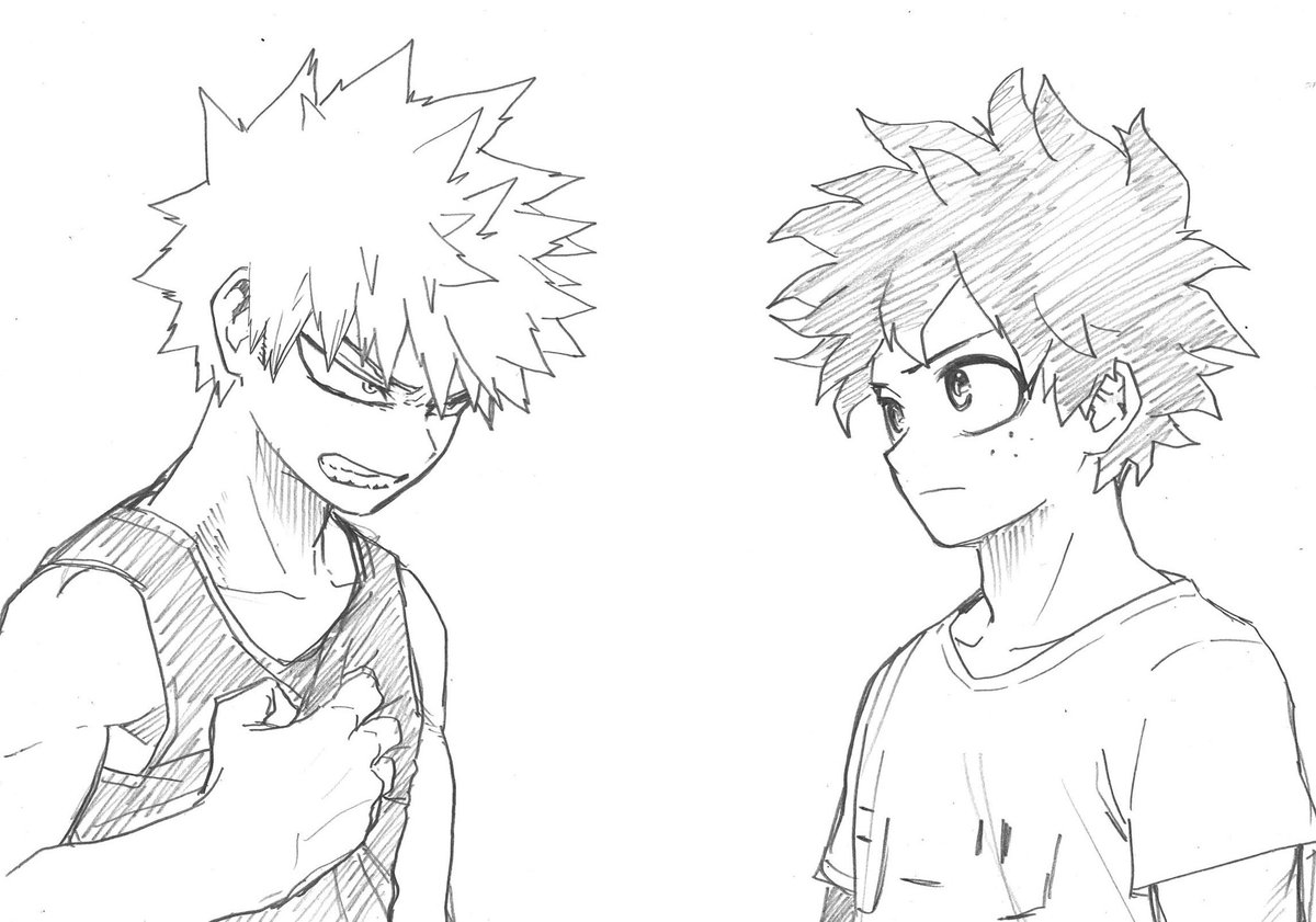 I'm also adding some official art drawn by Horikoshi