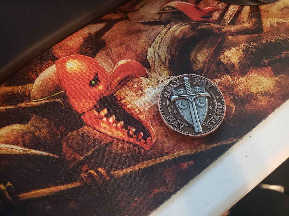 DictatorMarissa's tweet photo. He got a snack in the mail today! #OnlyOneMayStand thanks @commandcast I cant wait to get a chance to use it! https://t.co/6ya8ge2o0y