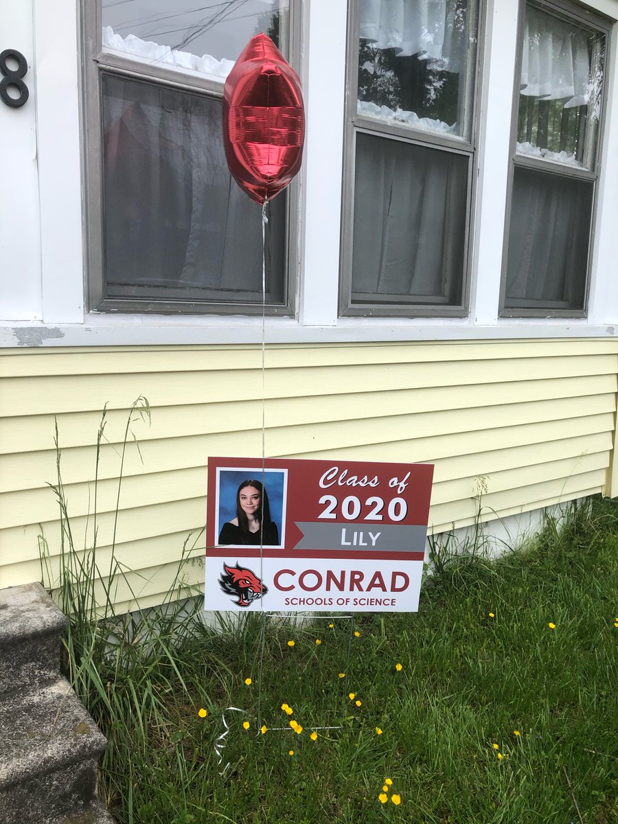 Oleksymath's tweet photo. Getting it done the Conrad Way -Class of 2020  #conradway @conradprincipal https://t.co/7PFGeaekW7