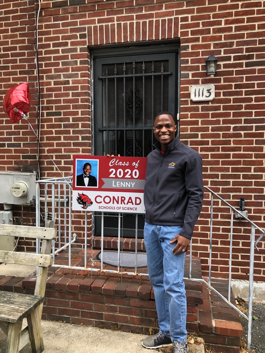 Oleksymath's tweet photo. Getting it done the Conrad Way -Class of 2020  #conradway @conradprincipal https://t.co/7PFGeaekW7
