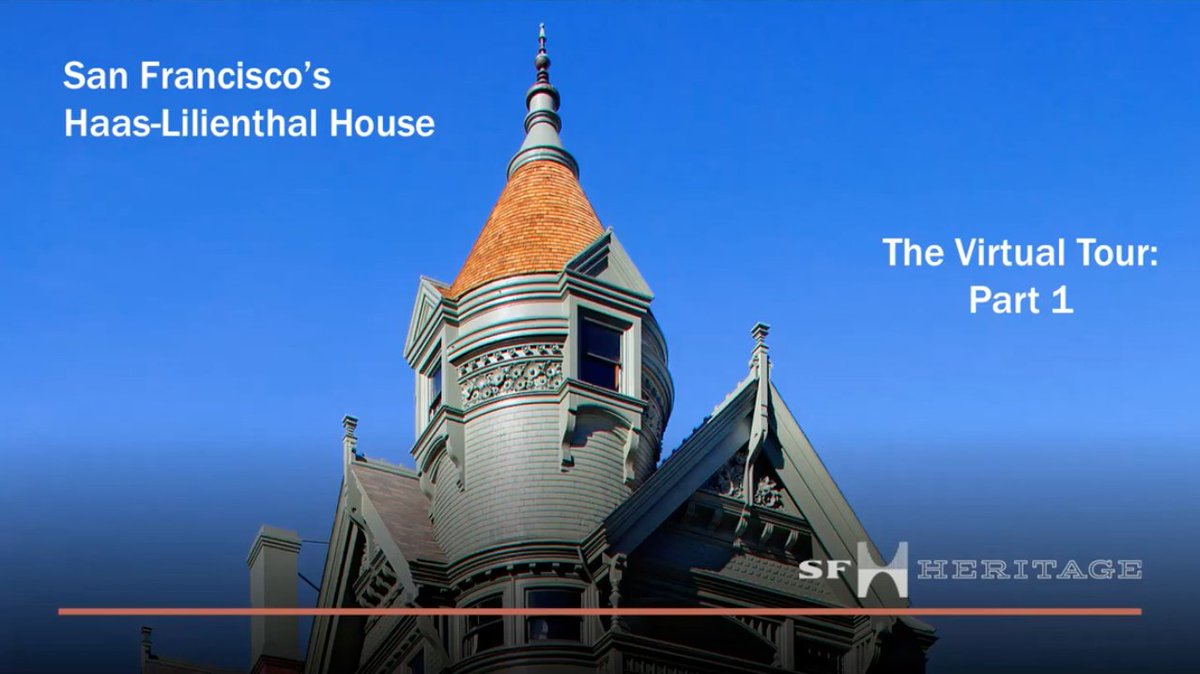 While Heritage's home at the historic Haas-Lilienthal House remains closed to visitors during the #COVID19 shelter-in-place mandates, we have pivoted to bring you virtual tour segments to enjoy from the comfort of your home. Check out Parts 1-3 here: bit.ly/3bfCvMa