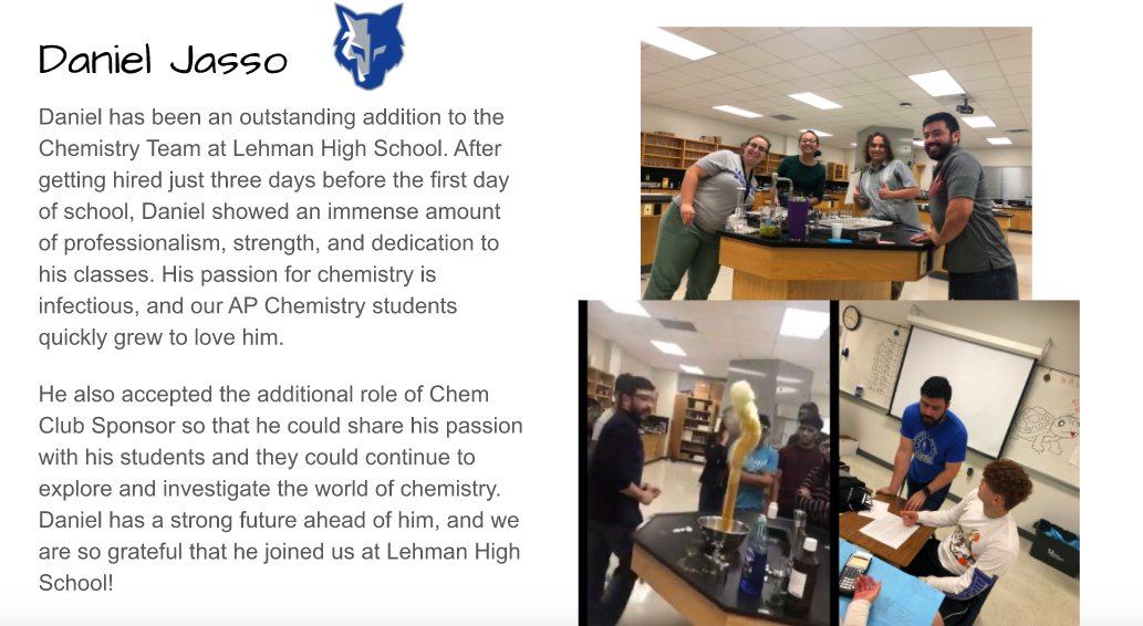 LazareScience's tweet photo. The apple of our @LehmanHighLobos eye!!!! @AimeeJasso2 @DJasso124 @JoshuaKaiser @MrsVchem #LoboMania #LoboPride #hayspridebeginswithyou #hayscisdbeginswithyou #lhsscienceforall https://t.co/eUG8f8jciF
