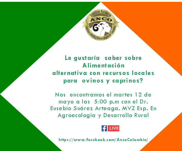 ancolombia's tweet photo. ANCO.  Federación. Una Voz Nacional.

Invitación especial a todos  los  productores del sector  ovino y caprino. https://t.co/mS3dxd4xmf