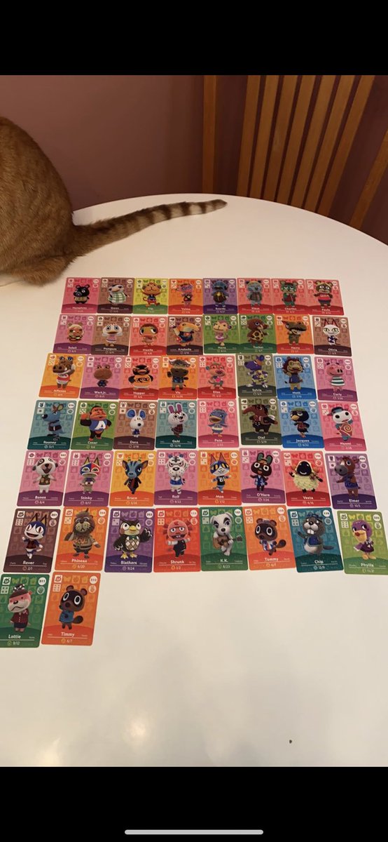 ACNH94355177's tweet photo. ⭐️⭐️cards for trade/sale⭐️⭐️
comment or dm me if interested🥰
#AnimalCrossingNewHorizons #amiibocards #ACNHTRADE #acnhtrades #acnh https://t.co/E2axHdeqCY