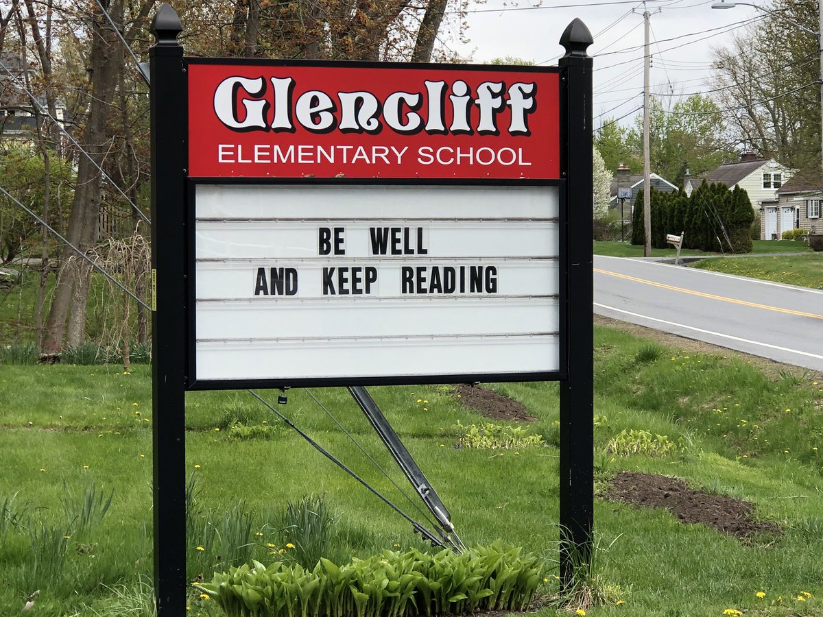 A little inspiration from our <a href="/GlencliffEagles/">Glencliff Elementary</a> for all whose journey takes them by our little bit of paradise! #DreamBig #NeverGiveUp <a href="/NiskayunaCSD/">NiskayunaCSD</a>