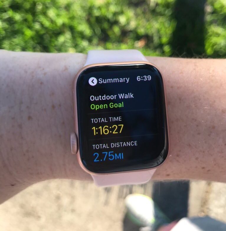 AlexisBrake2's tweet photo. A new PR for my grandma today! Don’t tell her, but we are getting her to 3 miles before she heads home next week. https://t.co/fRey69wvpZ