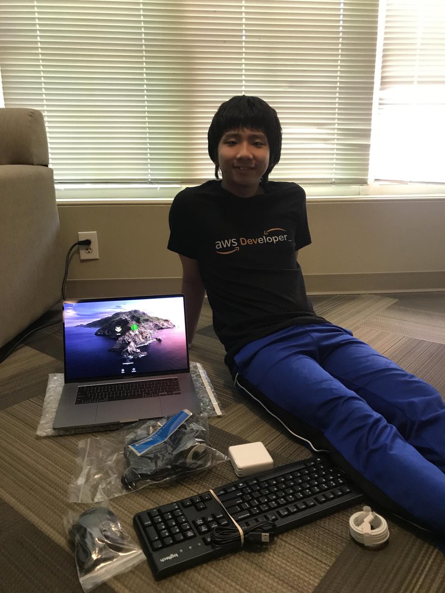 mauerbac's tweet image. This is what tech internships will look like this summer. Different but still exciting! cc @EnochKumala #amazoninternship