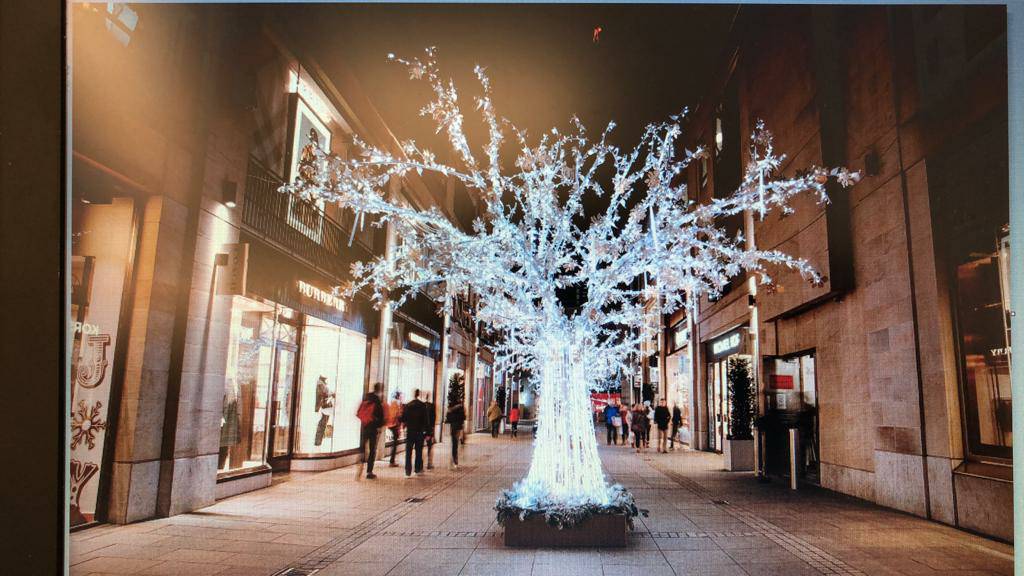 BlachereUK on Twitter: "The tree of light by Blachere Illumination. Each year we install of trees Mulltrees Walk Shopping area in Edinburgh. Available to buy or hire for