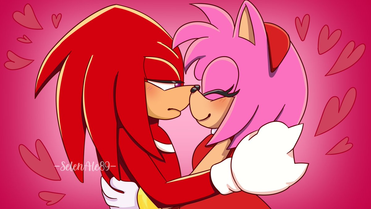 Nose Kiss ❤️😘 #nosekiss #sonic #sonicthehedgehog #amyrose