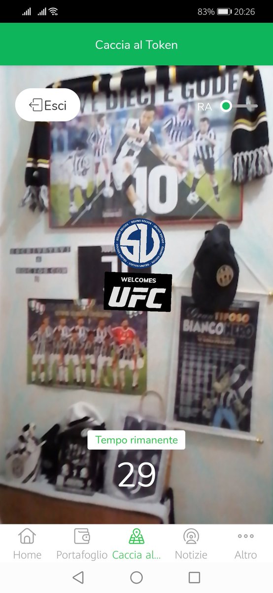 RumoreLuca's tweet photo. @socios @ufc @Chiliz #WelcomeUFC 👍🏻👍🏻👍🏻💪🏻 https://t.co/ZoqBl3wOjM