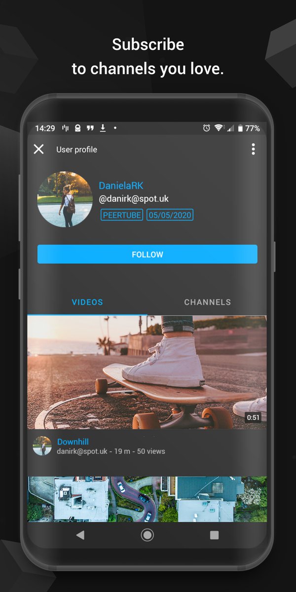 BitTubeTest's tweet image. Sneak peak at our #Android app for BitTube.video submitted to the #PLAYSTORE on #FridayFeeling 
#contentcreators #P2P
