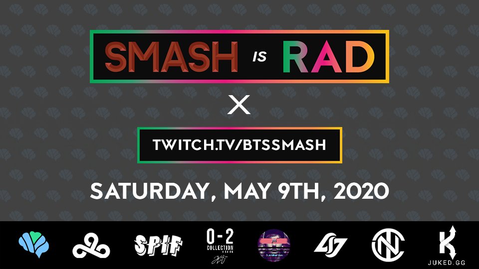 BTSsmash's tweet photo. Reminder that Smash is RAD, a Netplay invitational hosted by @UpSmashSystems, is happening TOMORROW! 🤩

You can catch all the action on our channel starting at 10 AM PT.

See you then... 👀

📺 https://t.co/gTvtiwXfa6 https://t.co/DW9NK0nAdi