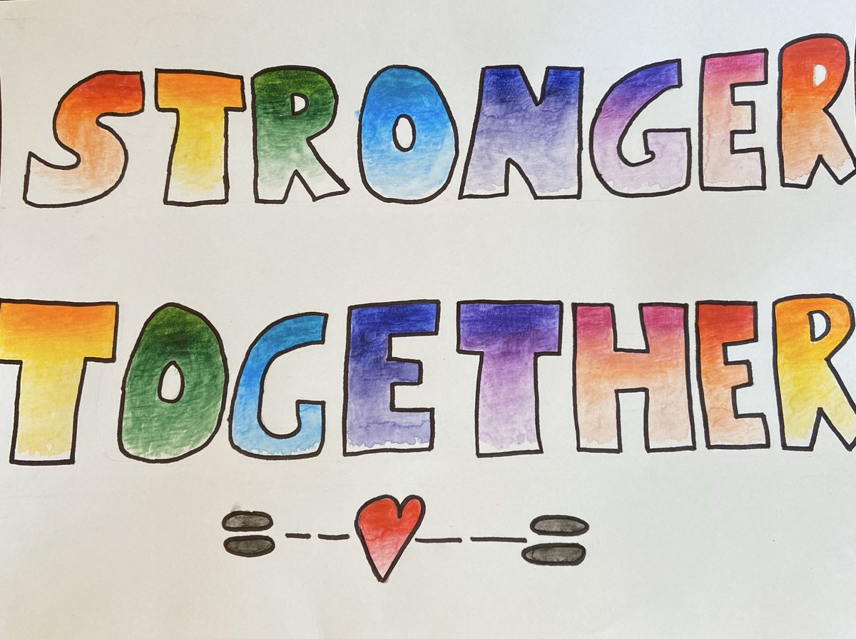 MrsThomasey's tweet photo. Do you want to join the Positivity Project?
Create a sign with a positive message to share with the OT community. Make it bright and colorful! Place your sign in a window for everyone to see. Take a pic and tag @MrsThomasey to share your work! All are welcome to participate!!! https://t.co/euqkmBJnWr