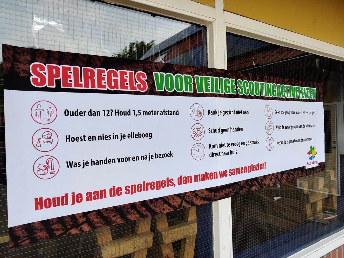 Er is de afgelopen week hard gewerkt om @scouting_nl weer mogelijk te maken op het honk in #veenendaal.

We zijn er dan ook trots op, om morgen weer de eerste jeugdleden te mogen ontvangen.

We hebben er super veel zin in‼️