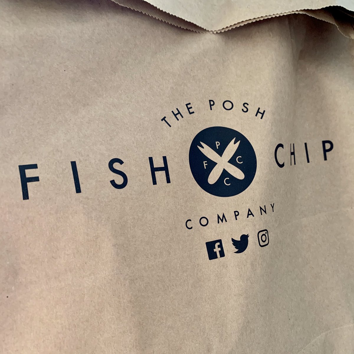 Thank you <a href="/Poshfishandchip/">Posh Fish & Chip Co</a> and <a href="/ubereats_uk/">Uber Eats UK</a> just what we needed! #chippytea #cardiff