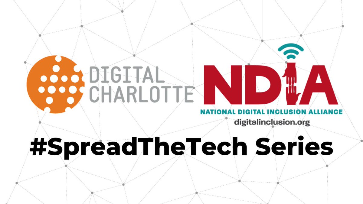 CDEConnects's tweet photo. We’re LIVE on YouTube! We have a special #SpreadTheTech series of interviews in partnership with @netinclusion. Today we’re speaking with @gmillener, Digital Equity Officer for @thenterprisectr. Watch now! https://t.co/lViEQlYiFH https://t.co/NDLuAdcf4c