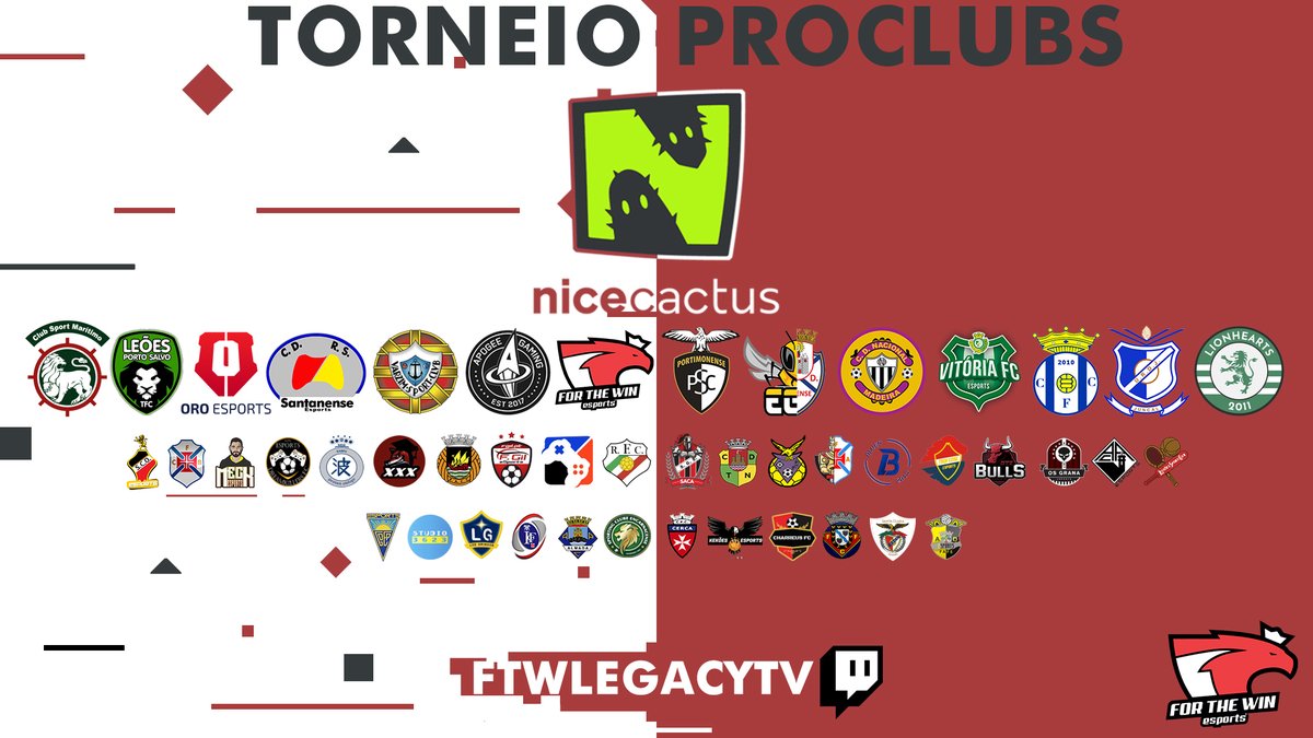 Betclic Apogee Proclubs (@apogeelegacy) on Twitter photo 🇵🇹🇵🇹🇵🇹🇵🇹Torneio Proclubs 🇵🇹🇵🇹🇵🇹🇵🇹
Estão finalizadas as inscrições, cerca de 50 equipas vão lutar pela segunda edição do Torneio Porclubs <a href="/ftwesports/">FTW | For The Win Esports</a> by <a href="/nicecactusgg/">Nicecactus</a>
Acompanhem tudo sobre o torneio em twitch.tv/ftwlegacytv.
#ftwarmy #proclubs #fifa20 🇵🇹🇵🇹🇵🇹🇵🇹Torneio Proclubs 🇵🇹🇵🇹🇵🇹🇵🇹
Estão finalizadas as inscrições, cerca de 50 equipas vão lutar pela segunda edição do Torneio Porclubs <a href="/ftwesports/">FTW | For The Win Esports</a> by <a href="/nicecactusgg/">Nicecactus</a>
Acompanhem tudo sobre o torneio em twitch.tv/ftwlegacytv.
#ftwarmy #proclubs #fifa20