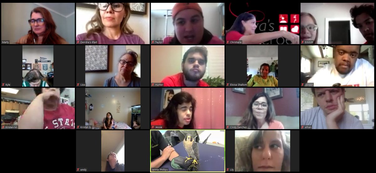 #EvasHeroesVIP had a great time with <a href="/Zoomagination/">Zoomagination</a>, a nonprofit that brings you an up-close look at the animal kingdom. This #EvasHeroes participants met a Kinkajou, a Peregrine Falcon, a Ball Python, a Cockatoo, and a Military McCaw. Watch the video: bit.ly/3cheVzT