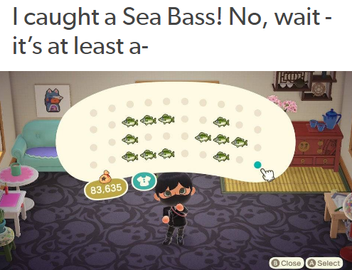 Halolz's tweet photo. Holy mackerel! Another Sea Bass! 
https://t.co/9XRqliytYg https://t.co/0wWyG4CDWj