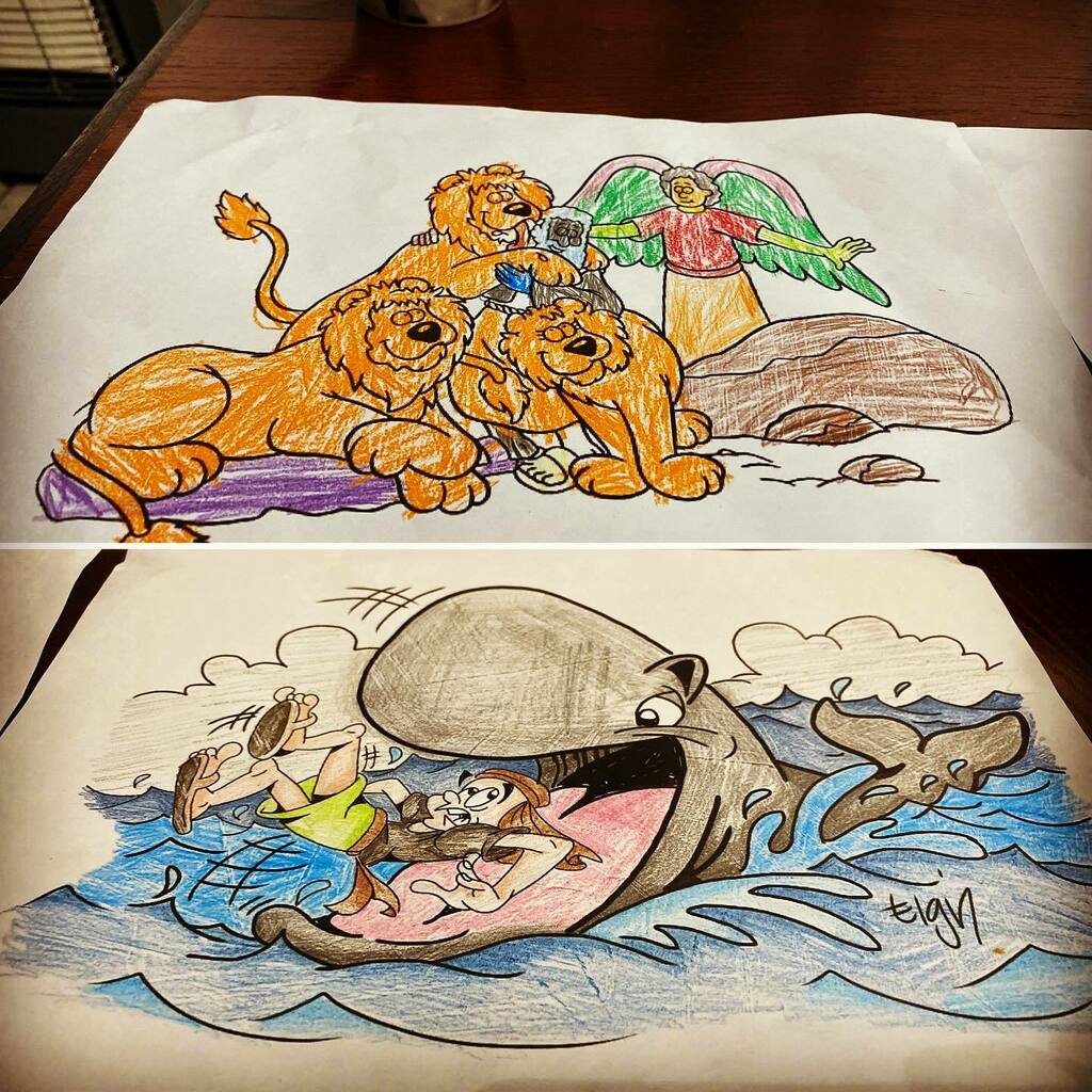 ByteGP's tweet image. Kalla &amp;amp; Eugene colouring on a Friday night under Covid-19 Lockdown. instagr.am/p/B_7-3TeDFte/