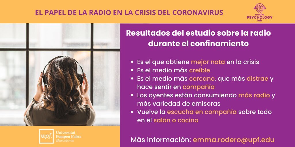 CesarNovaretti's tweet photo. El papel de la radio en la crisis del Coronavirus por @EmmaRodero 
@PopRadioMx 
#radio #pop https://t.co/ICmZTuiTT2