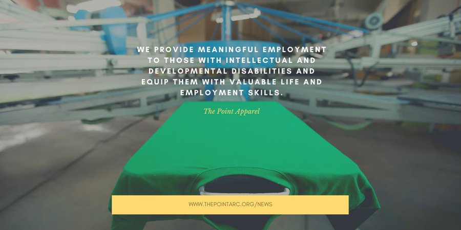 Be a hero from home and learn about The Point's apparel business and the meaningful employment it provides. thepointarc.org/news/the-point…