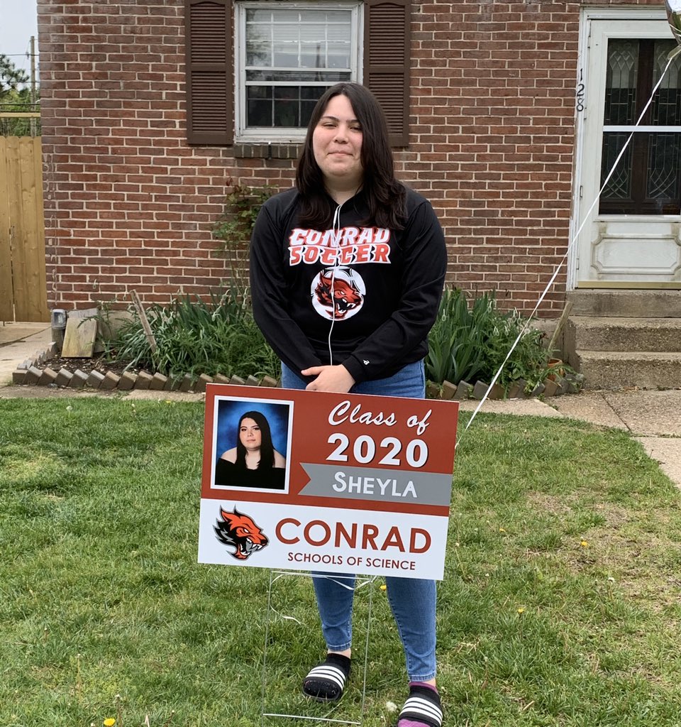 LogulloKathleen's tweet photo. Congratulations CSS Class of 2020! You will alway be amazing. Go Redwolves! @ConradRedWolves @CSS_Guidance https://t.co/WxgY0xQDMB