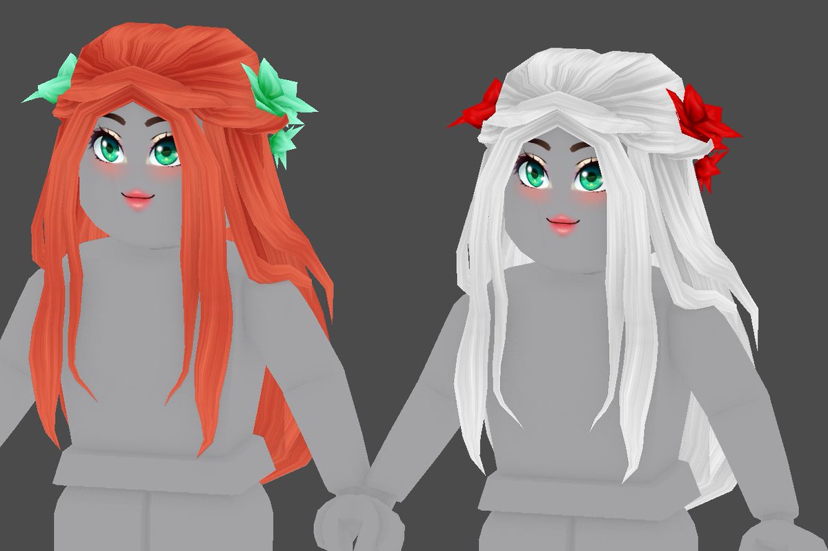 Erythia On Twitter Twist Into Braid With Flowers Really Happy With This Hairstyle I Worked Super Hard To Get It Within The Vert Count But Still Have The Flowers Look Nice I - erythia at roblox on twitter 2 shapes shapes provide a base