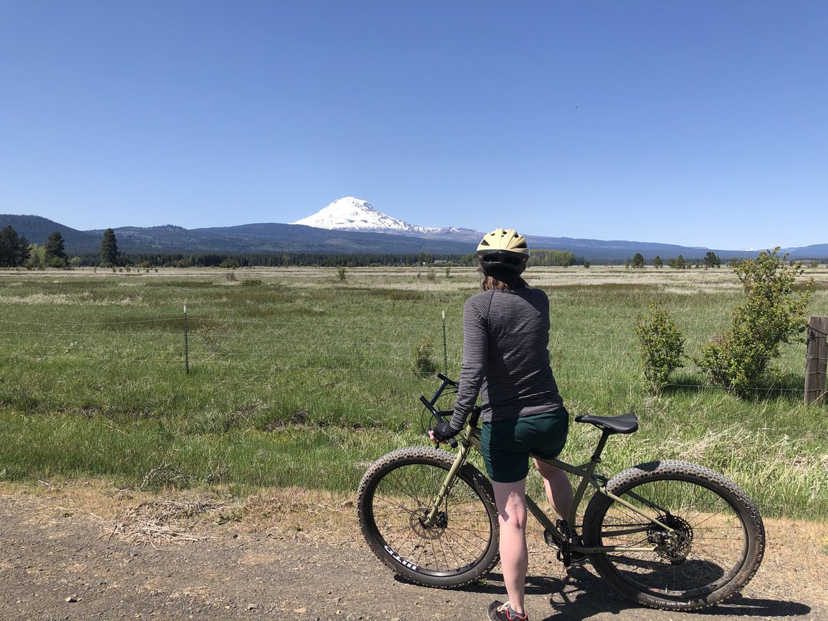 We’ve been making the most of all the trails being closed.