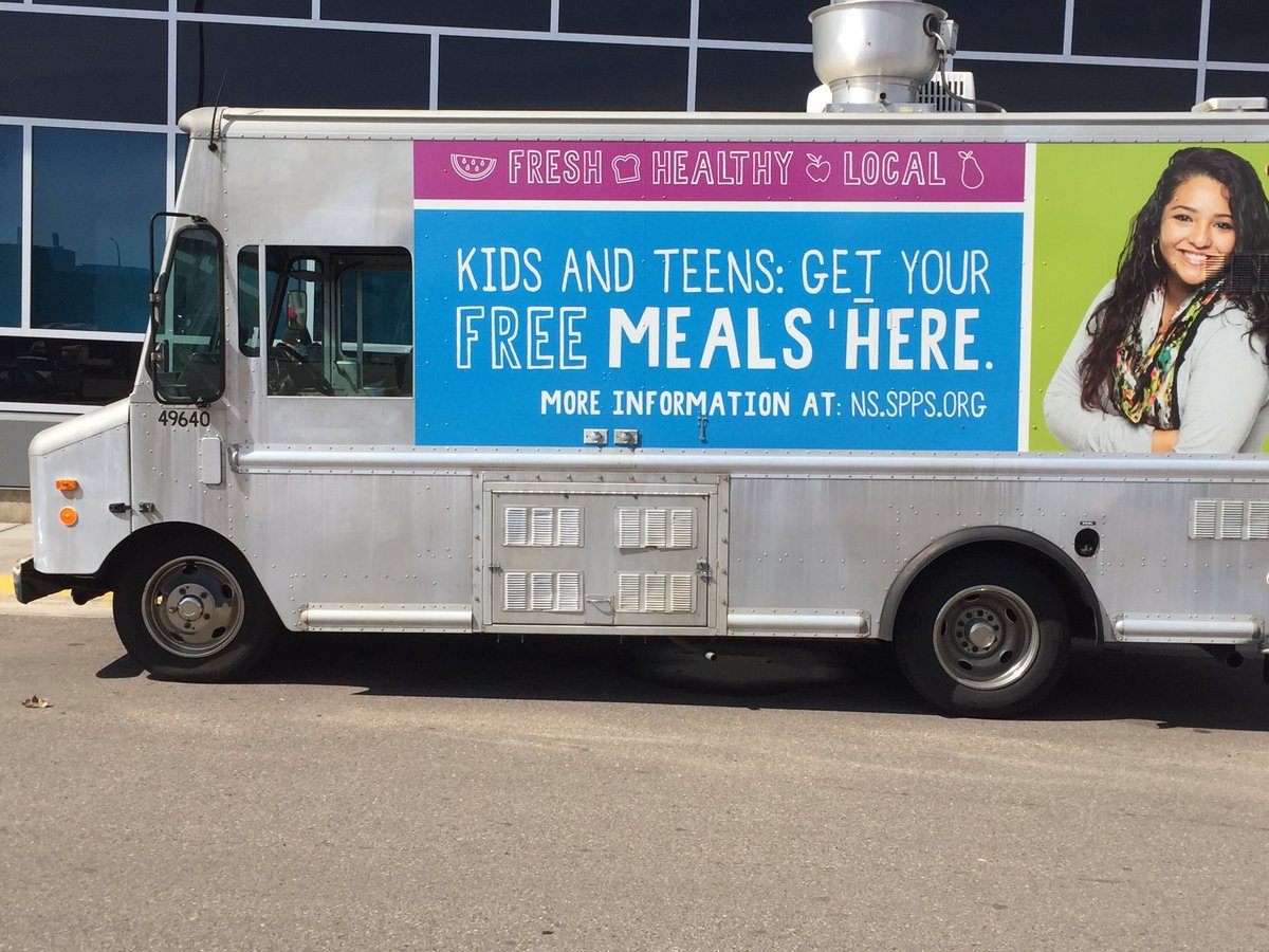 sppsnutrition's tweet photo. There’s still time to give a buck for a truck for SPPS Nutrition. Check out the link in our bio! #buckforatruck #addabuck #schoollunch #nokidhungry #foodtruck #foodtruckassoc #hungerrelief @SPPS_News https://t.co/f1kv0oa4M3