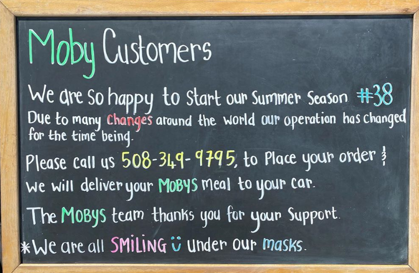 It's a restaurant trifecta in #Wellfleet today:  Moby Dick's is open!

#Wellfleet #restaurant #openings #seafood #capecod