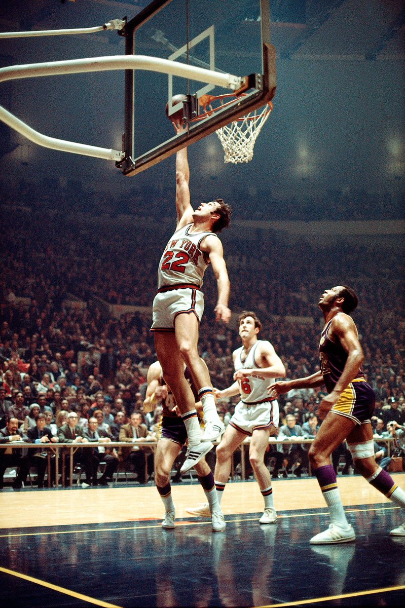 NBAHistory's tweet photo. 🏆 1970 NBA Finals 📸
50 years ago on this date, the @nyknicks won their first NBA Championship! https://t.co/l1VTNNmCa3