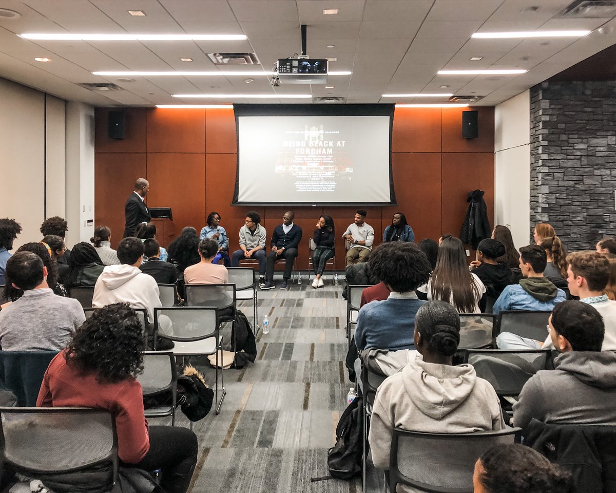 ramsinvolvedrh's tweet photo. 🏆 Outstanding Program of the Year! This award goes to ASILI: The Black Student Alliance for their Being Black at Fordham Panel 🎤 Congratulations, ASILI! https://t.co/hFfLweNmWO https://t.co/VE3LhO34tW