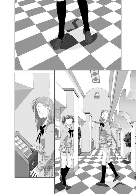 「ボクのふたつの翼」から、台詞フキダシ無し絵、その,28.
ペン入れした原画をスキャナーでMacに取り込んでPhotoshopで彩色から仕上までしています

今回の舞台はラブホなんですが、おいらの想像上のラブホなのでなんか変って所があってもお許しを〜(*≧△≦;;) 